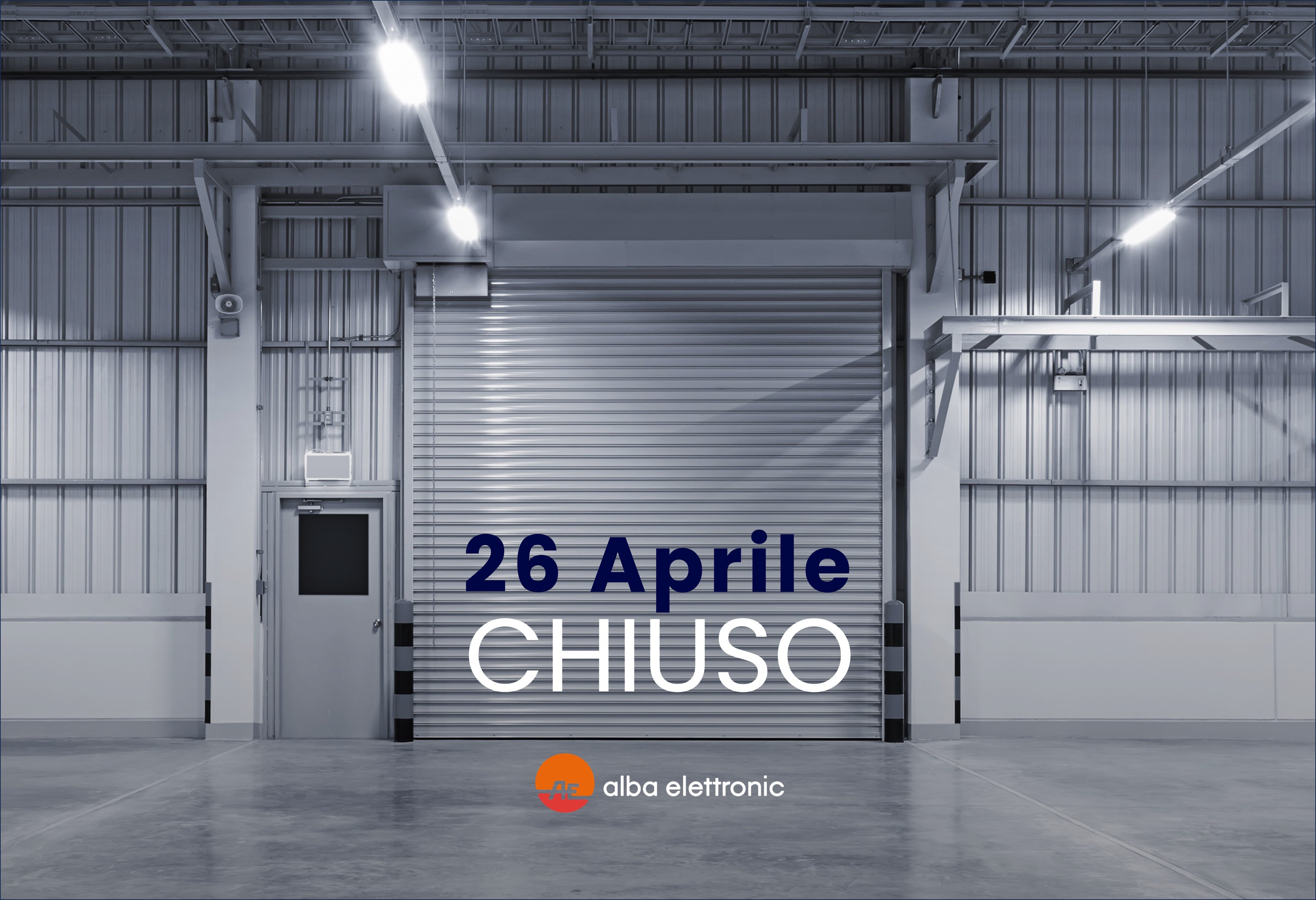 Chiusura 26 aprile