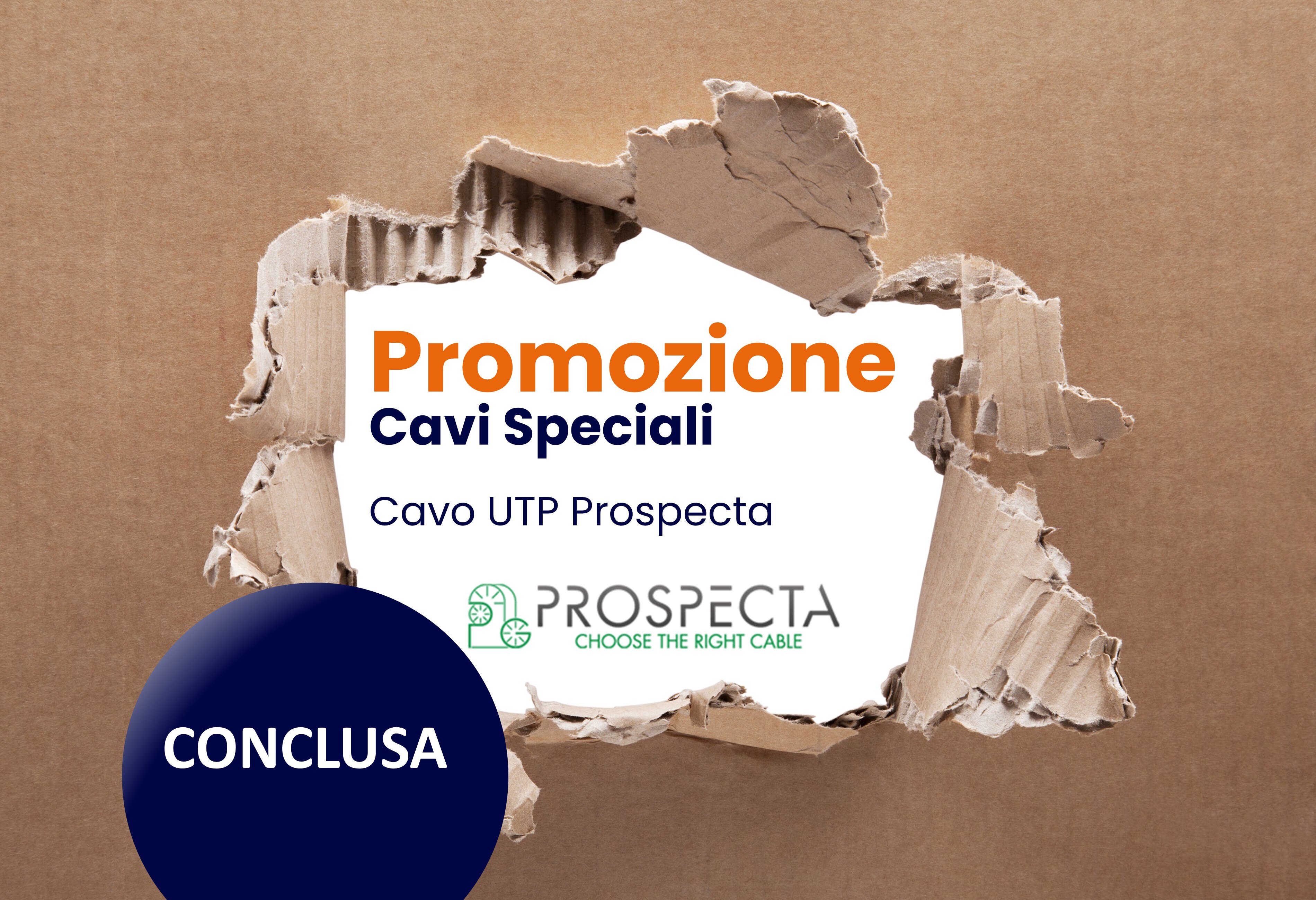 PROMO · Cavo Speciale Prospecta